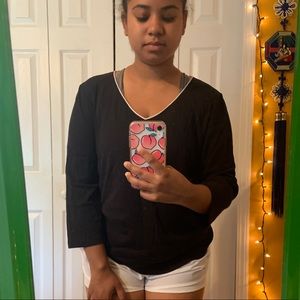 Jones New York cropped tee